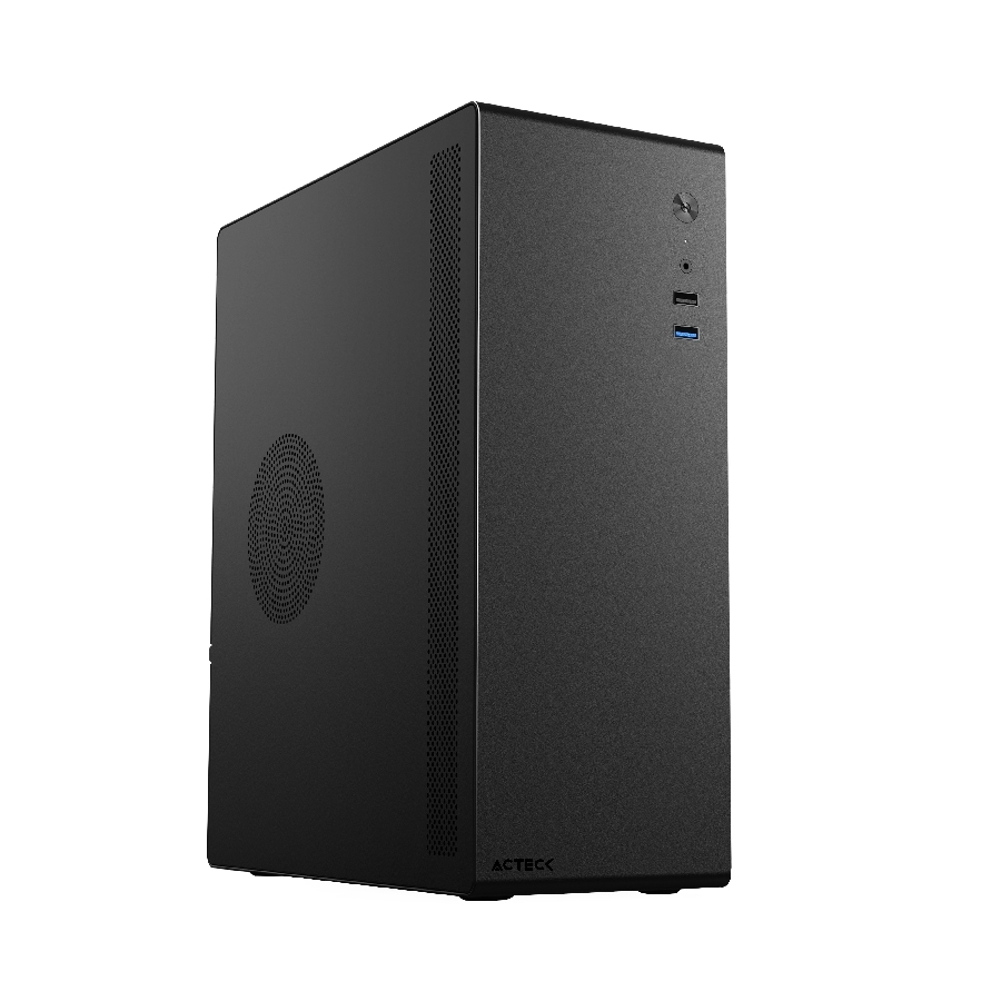 GABINETE ACTECK NEUSS GI480 / MICRO TORRE / MICRO ATX – MINI ITX / FUENTE SFX 450 W INCLUIDA / FULL METAL / NEGRO / AC-935142 CS-825 - ACTECK