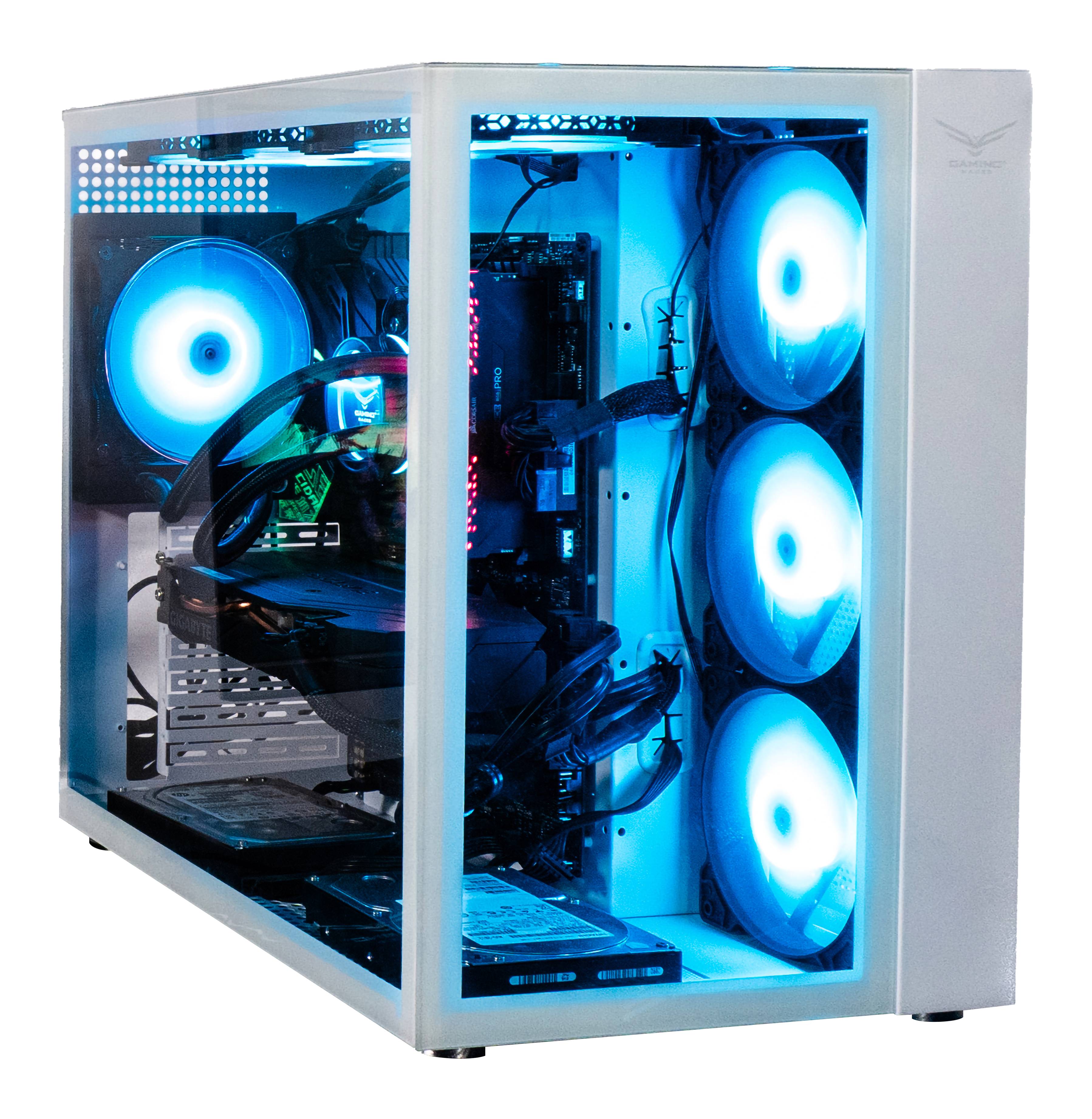 GABINETE GAMING NACEB WHITE NOVA  NA-0633 CRISTAL TEMPLADO, MICRO, MII, ATX; USB 3.0 Y TIPO C GABNCB150 - Naceb Gaming