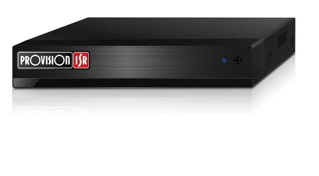DVR Pentahibrido de 4 canales 5 MP (AHD/TVI/CVI/CVBS) + 2 CH-IP hasta 5 MP (Via red), Dynamic Hybrid, HDD 6 TB, HDMI, H.265 - PROVISION-ISR