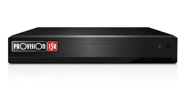 DVR Pentahibrido de 4 canales 5 MP (AHD/TVI/CVI/CVBS) + 2 CH-IP hasta 5 MP (Via red), Dynamic Hybrid, HDD 6 TB, HDMI, H.265 - PROVISION-ISR