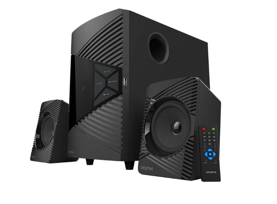 Sistema de altavoces 2.1 Creative SBS E2500 30w Bluetooth® con subwoofer para TV y Computadoras – CLE-R E-X BK - CREATIVE LABS