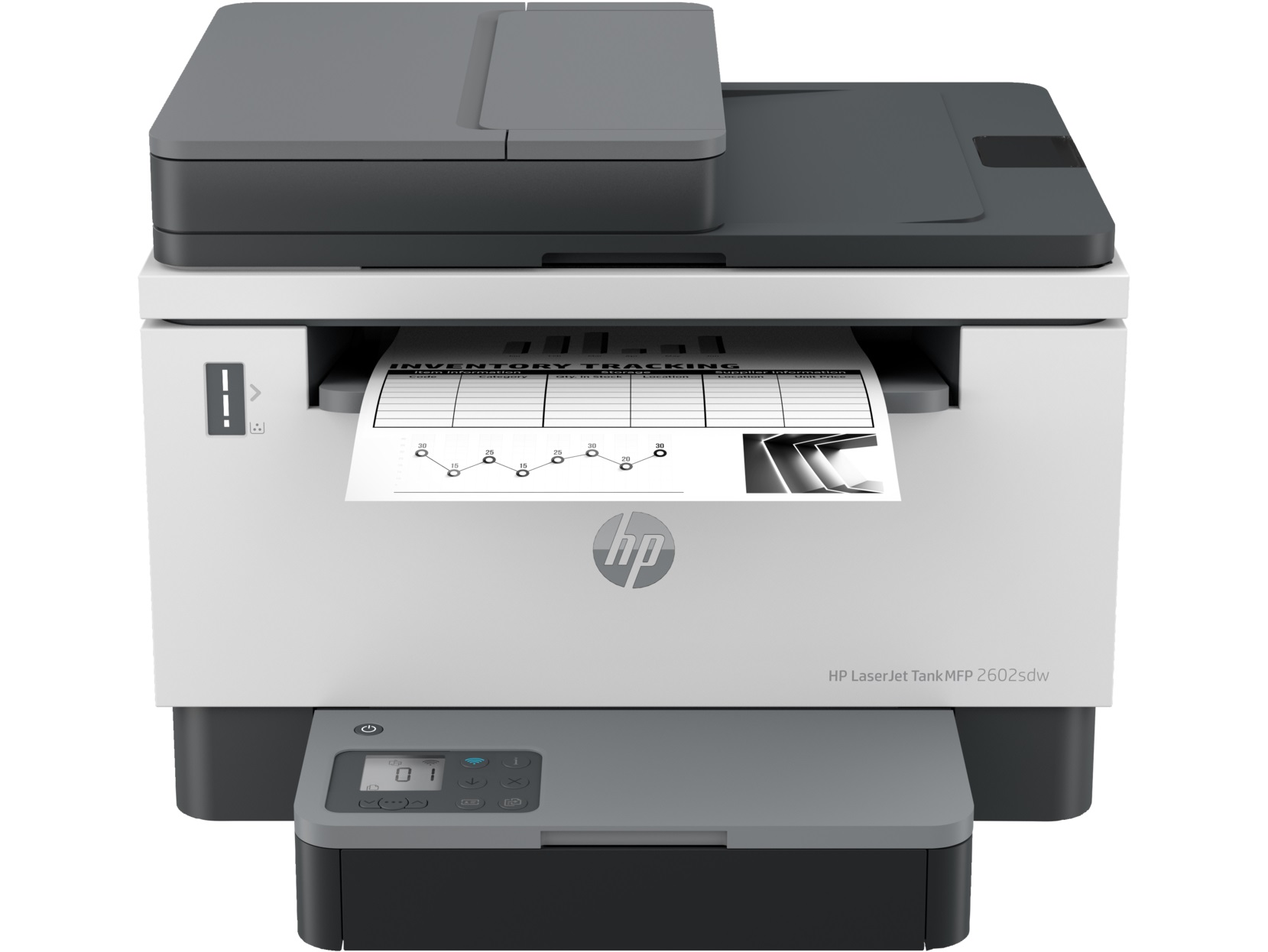 Impresora Multifunción HP Laserjet Tank MFP 2602SDW 2R7F5A – 600 x 600 ppp, 22 ppm, 25000 páginas MTFHPI1220 - HP