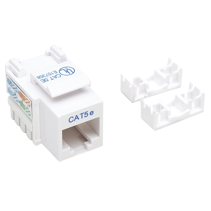 JACK,INTELLINET,210355, CAT 5E DE IMPACTO KEYSTONE BLANCO AC-1701 - INTELLINET