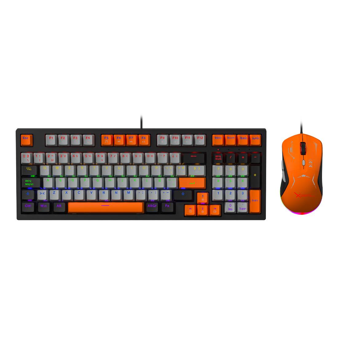 KIT GAMER XZEAL 2 EN 1 XZ-201 XZPKT1NG KITSTY170 - Xzeal