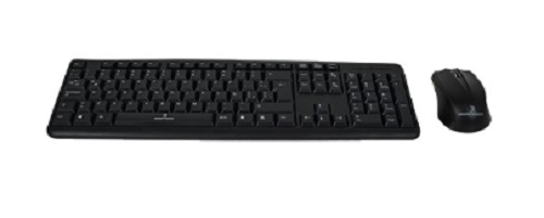 Kit teclado y mouse (PC-201076) Alambrico USB PERFECT CHOICE PC-201076, Estándar, Negro, 1000 DPI KITMST1080 - PERFECT CHOICE
