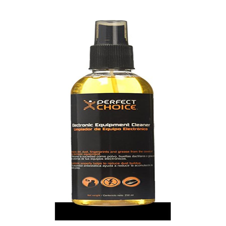 LIMPIADOR LIQUIDO ANTIESTATICO PARA EQUIPO ELECTRONICO / COMPUTADORAS PERFECT CHOICE 250 ML CN-183 - PERFECT CHOICE