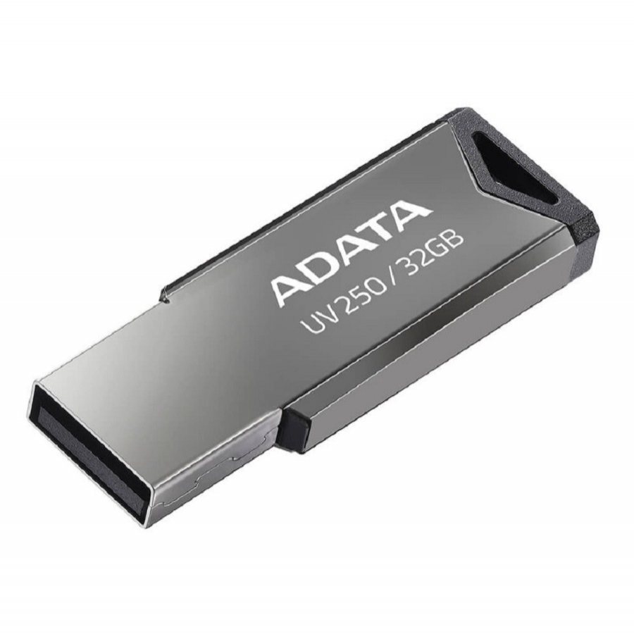 MEMORIA ADATA 32GB USB 2.0 UV250 METALICA (AUV250-32G-RBK) RAM-3930 - ADATA