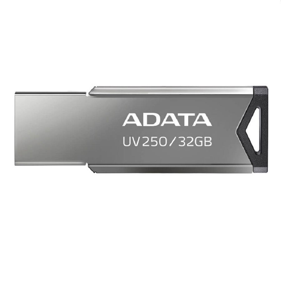 MEMORIA ADATA 32GB USB 2.0 UV250 METALICA (AUV250-32G-RBK) RAM-3930 - ADATA