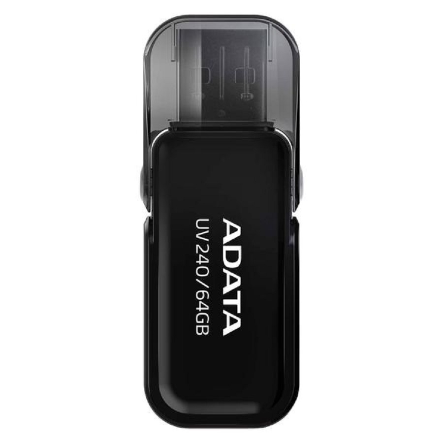 MEMORIA ADATA 64GB USB 2.0 UV240 NEGRO (AUV240-64G-RBK) RAM-3173 - ADATA