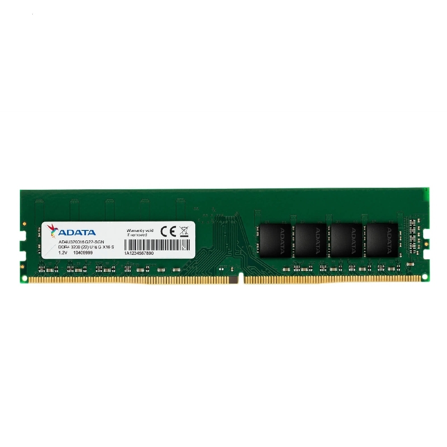 MEMORIA ADATA UDIMM DDR4 16GB PC4-25600 3200MHZ CL22 288PIN 1.2V PC (AD4U320016G22-SGN) RAM-3662 - ADATA