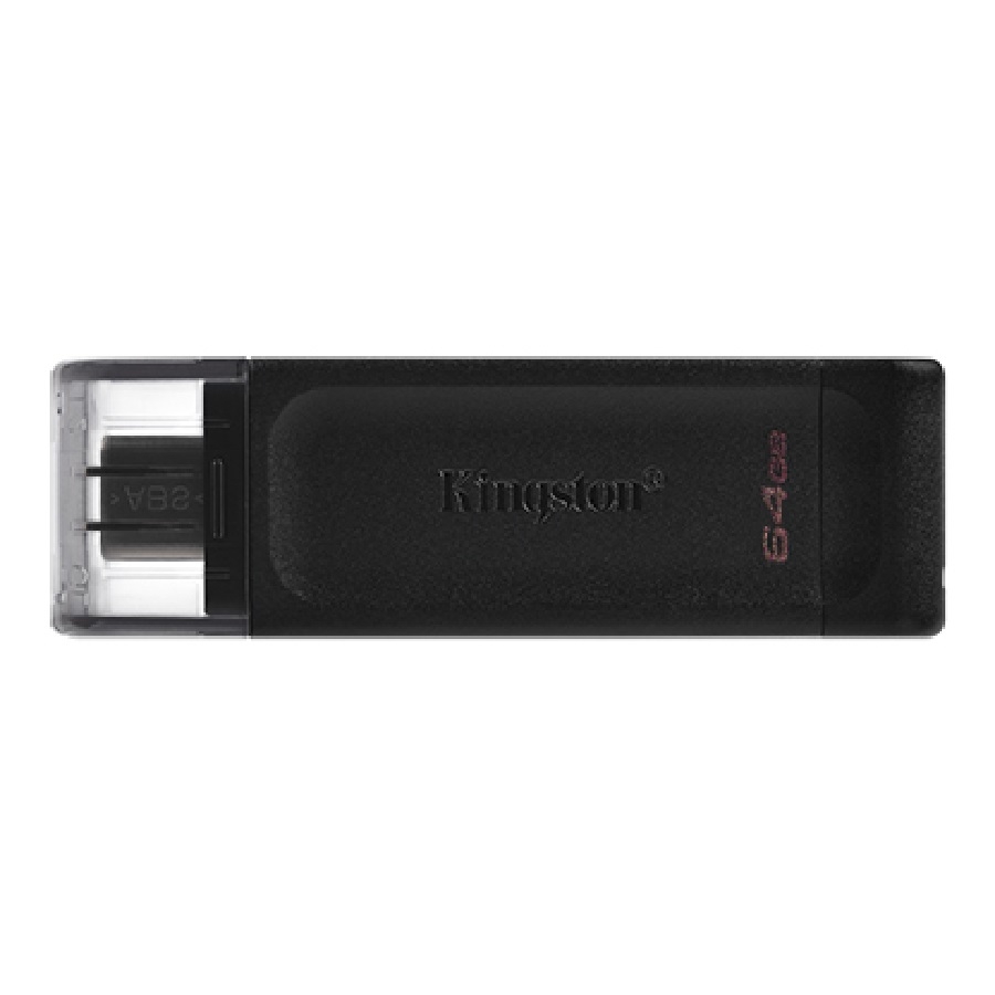 MEMORIA FLASH USB KINGSTON DATA TRAVELER 70 128GB GEN 1 3.2 TIPO C NEGRO (DT70/128GB) RAM-3677 - KINGSTON