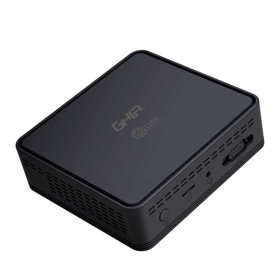 MINI PC GHIA GCUBE / INTEL CELERON N4020 2 NUCLEOS HASTA 2.80 GHZ / RAM 4 GB / SSD M.2 SATA 128 GB / WIFI-BT / WIN 11 HOME PCGHIA-3228 - GHIA