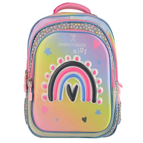 MOCHILA ESCOLAR NIÑA EXPLORER PC-084396 MALGEN4280 - PERFECT CHOICE