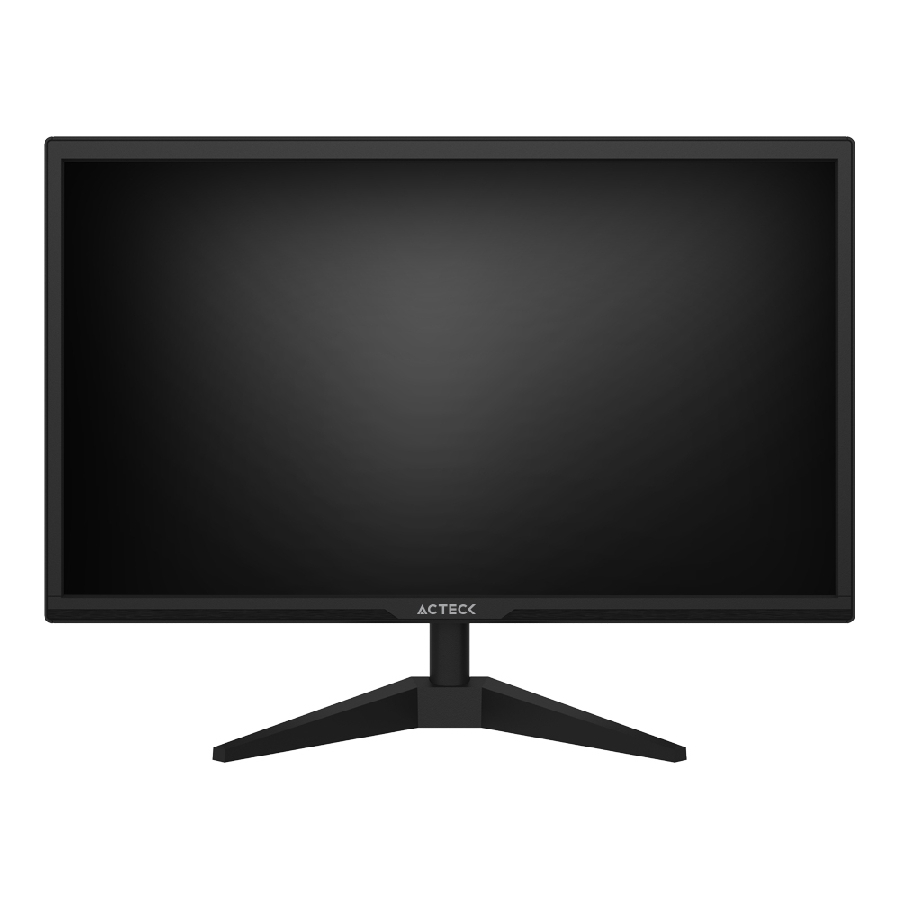 MONITOR ACTECK CAPTIVE BRITE CB195 / 19.5 PUL / PLANO /  HD / 75 HZ / 5 MS / VGA  – HDMI – DC / 5 BOTONES / NEGRO / AC-939409 MNL-2650 - ACTECK