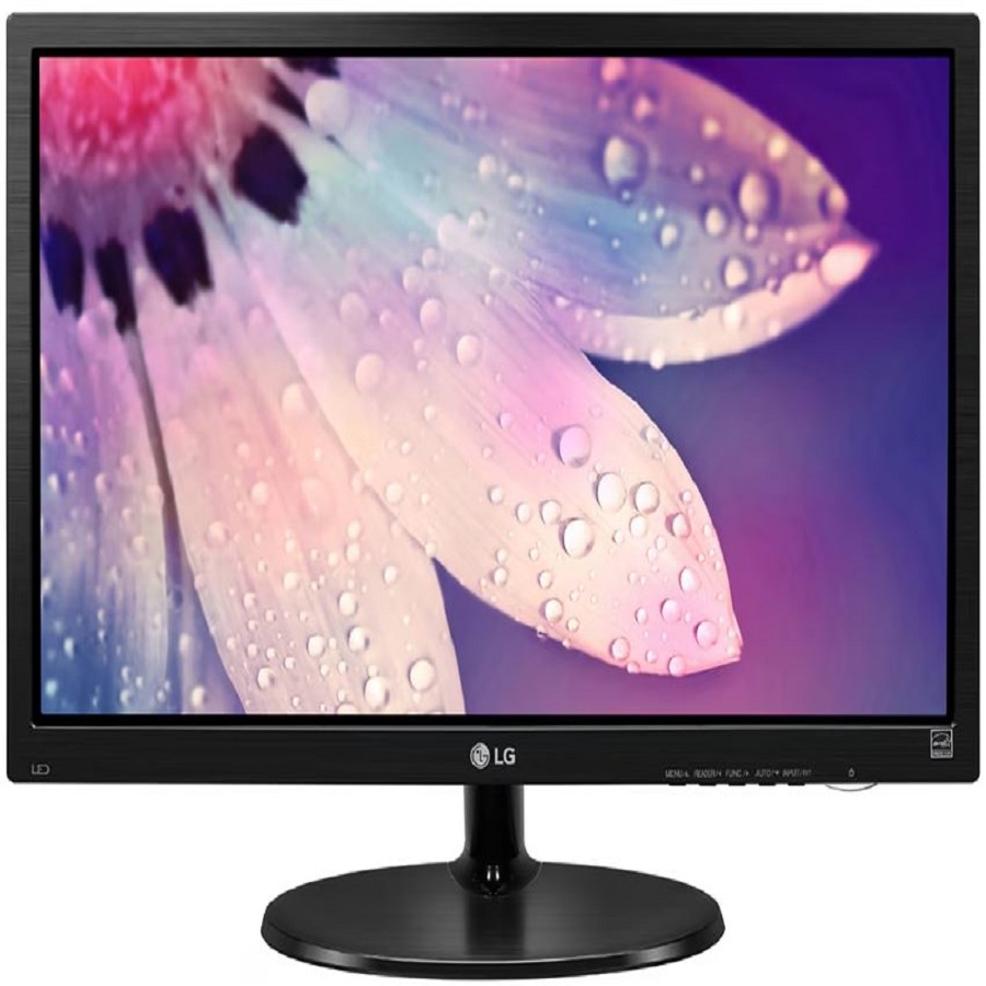 MONITOR PC LG 19M38L LED 18.5 HD RESOLUCION 1366 X 768, ASPECTO 16:9, 75 HZ,TR 5MS, PANEL TN, HDMI, D-SUB, BLACK STABILIZER, CONTRASTE RATIO 600:1, MONTABLE PARED 75 X 75 MM, COLOR NEGRO MNL-2759 - LG