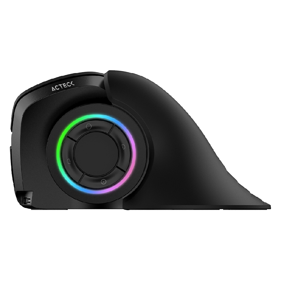 MOUSE ACTECK OPTIMIZE MI690 / VERTICAL / INALAMBRICO / RECEPTOR USB / RECARGABLE / OPTICO / 2400 DPI AJUSTABLE / NEGRO / AC-933049 MS-1459 - ACTECK