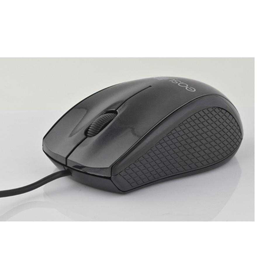 MOUSE ALAMBRICO OPTICO 1000 DPI CONECTOR USB WIN XP/VISTA/7/8/10/11/MAC OS X EASY LINE BY PERFECT CHOICE – NEGRO MS-816 - PERFECT CHOICE