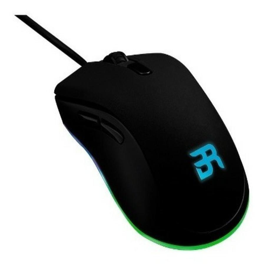 MOUSE GAMER BALAM RUSH THERON /ALAMBRICO / RGB / CONFIGURABLE / 8200 DPI / 5 BOTONES SCROLL / XBOX ONE – PS4 / NEGRO / BR-923019 MS-1326 - Balam Rush