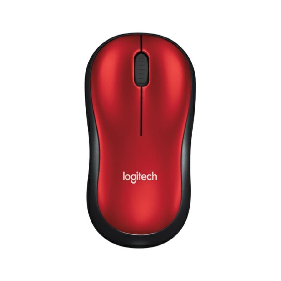 MOUSE LOGITECH M185 ROJO OPTICO INALAMBRICO MINI RECEPTOR USB PC/MAC/CHROME MS-1164 - LOGITECH
