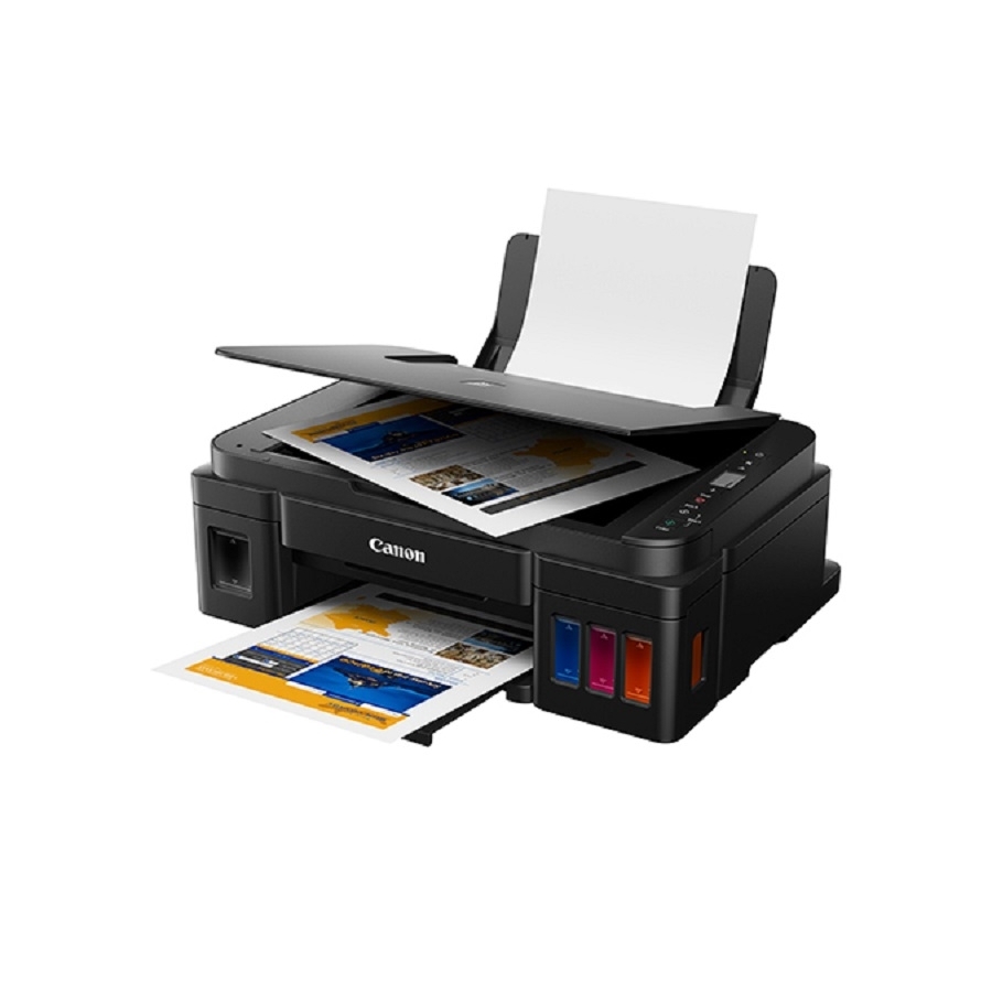 MULTIFUNCIONAL CANON G2110, TINTA CONTINUA, IPM 8.8 NEGRO/5.0 COLOR, USB, CAMA PLANA CARTA /A4, COMPATIBLE WINDOWS, CONSUMIBLES GI-190 PR-2388 - CANON