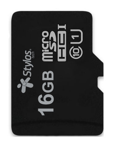 Memoria Micro SD 16GB S/A Stylos. STMSDS2B - Stylos