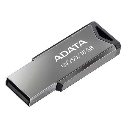 Memoria USB 2.0 ADATA AUV250-16G-RBK, Plata, 16 GB, USB tipo A - ADATA