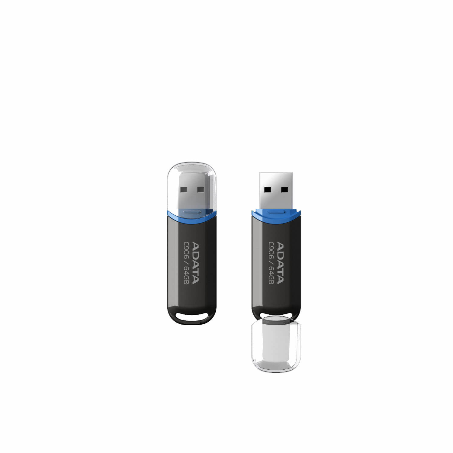 Memoria USB ADATA AC906-64G-RBK, Azul / Negro, 64 GB, USB tipo A - ADATA