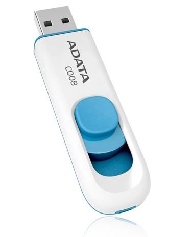 Memoria USB ADATA C008, Color blanco, 32 GB, USB 2.0 - ADATA