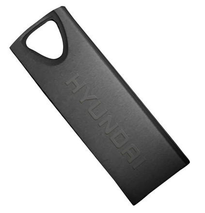 Memoria USB HYUNDAI U2BK/16GAB, Negro, 16 GB, USB 2.0 - HYUNDAI