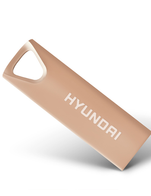 Memoria USB HYUNDAI U2BK/16GARG, Oro Rosa, 16 GB, USB 2.0 - HYUNDAI