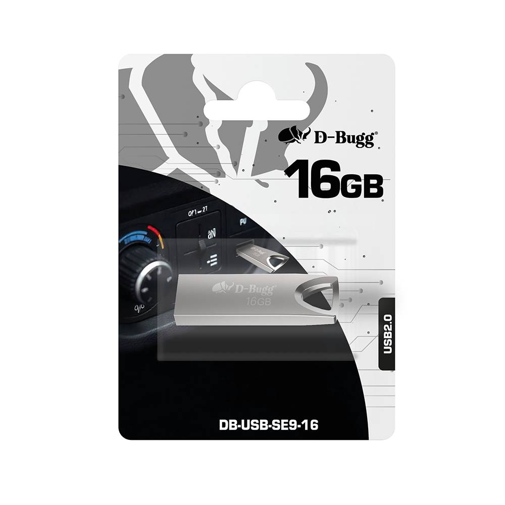 Memoria Metalica USB 2.0 16GB DUGG - DBUGG