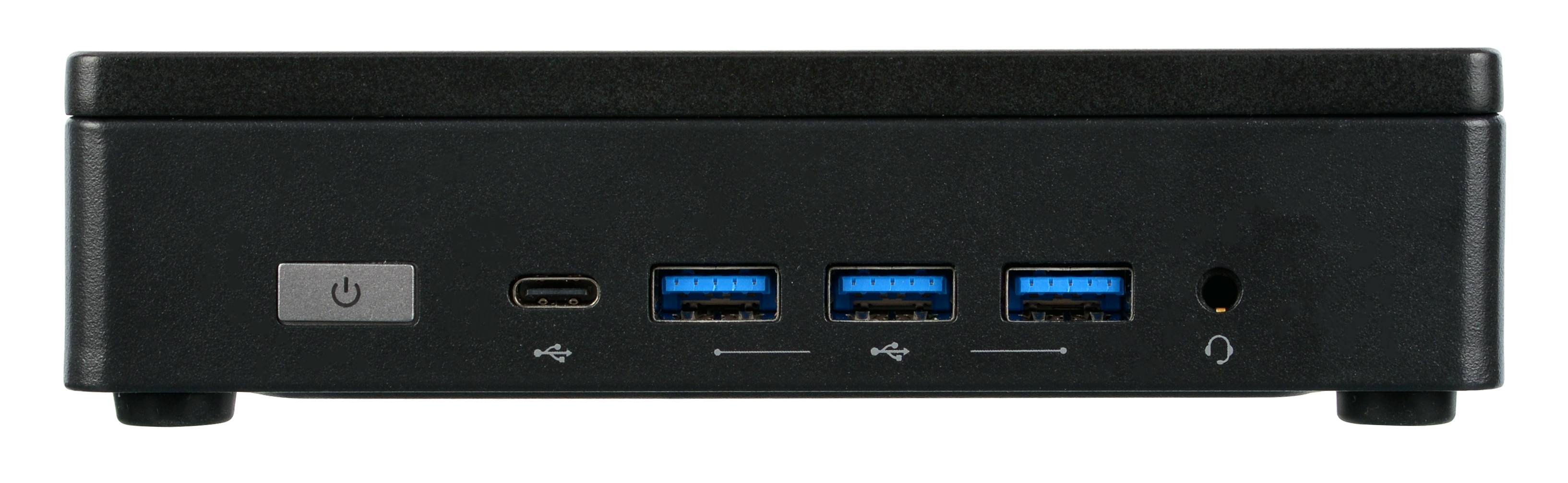 MINI PC ECS LIVA Z5 PLUS, CPU INTEL U300, BARBONE, RAM 2 x SO-DIMMs DDR4 (HASTA 64GB), ROM 1 x M.2 2280 PCIe (HASTA 1TB), SIN SISTEMA OPERATIVO. - ECS