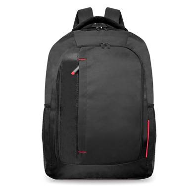 Mochila hasta 17 pulgadas, UNIVERSITY,  Backpack, varios compatimientos, organizador frontal, costuras/asas reforzadas, Negro, 6005637 BROBOTIX - BROBOTIX