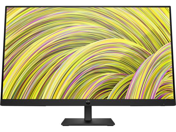 Monitor HP P27h G5 (64W41AA#ABA). Tamaño: 27 Pulgadas. Resolución 1920 x 1080 (Full HD 1080p), Puertos DP/HDMI/VGA, Garantía 3 años MONHPI800 - HP