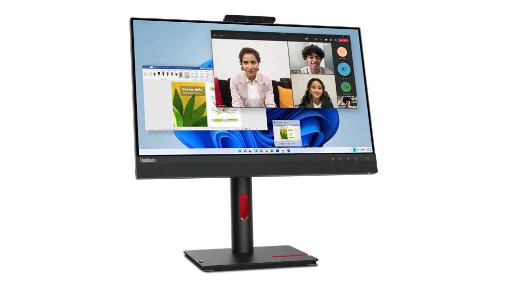 Monitor Lenovo TIO24 G5, Pantalla 23.8 Pulgadas (1920×1080) Touch, HDMI, DisplayPort, Garantia 3 años con fabricante. MONLEN1460 - LENOVO