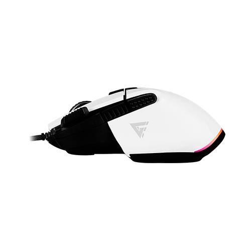 Mouse. Vorago. MOG602-WH GAME FACTOR. Alámbrico. 19,000 dpi. - GAME FACTOR