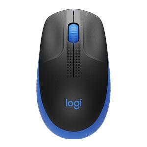 Mouse Inalámbrico  LOGITECH M190, Azul, Inalámbrico MOULOG2320 - LOGITECH