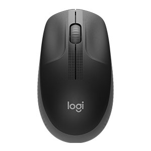 Mouse Inalámbrico  LOGITECH M190 , Negro, Inalámbrico MOULOG2310 - LOGITECH