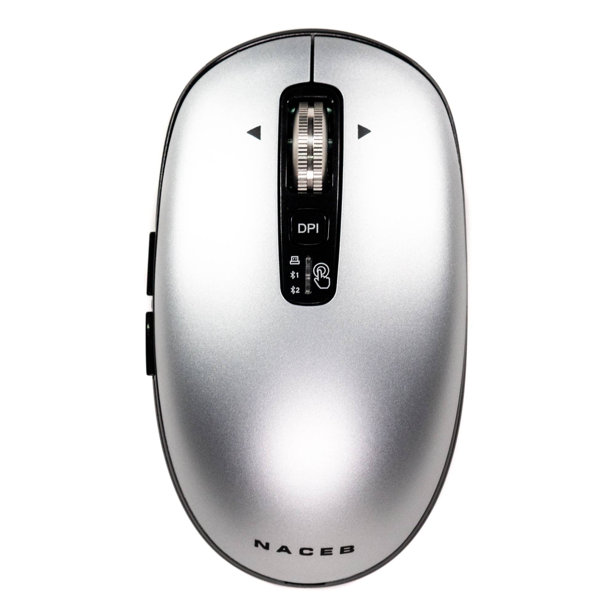 Mouse Inalambrico Naceb Slim Gris NA-0131G MOUNCB550 - Naceb Technology