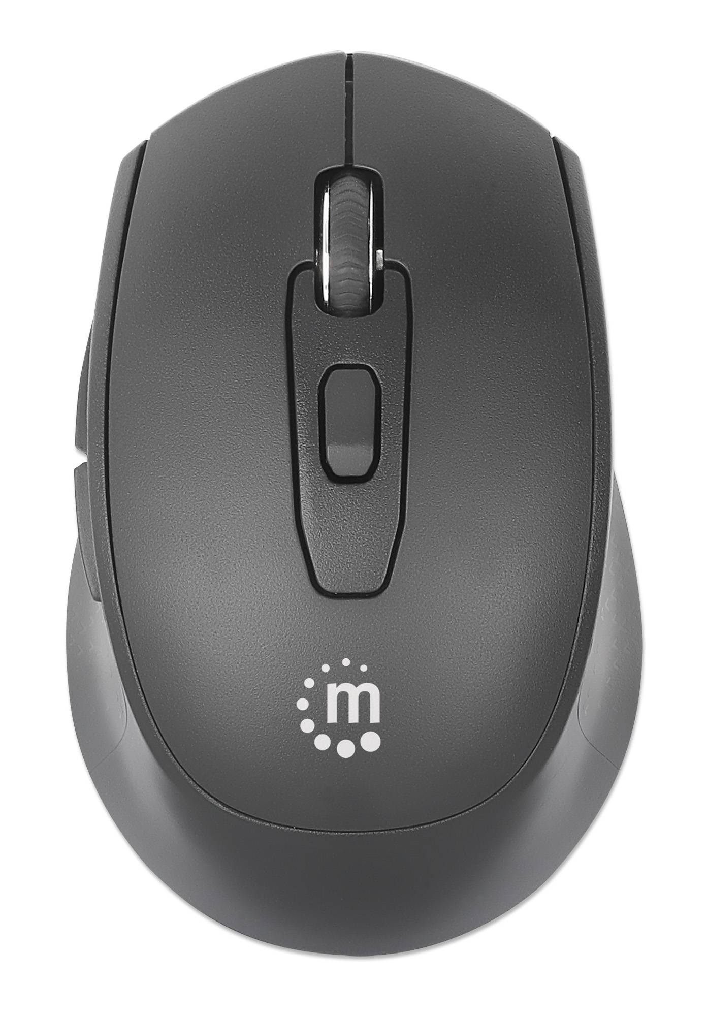 190343 Mouse Optico Inalambrico Negro. - MANHATTAN