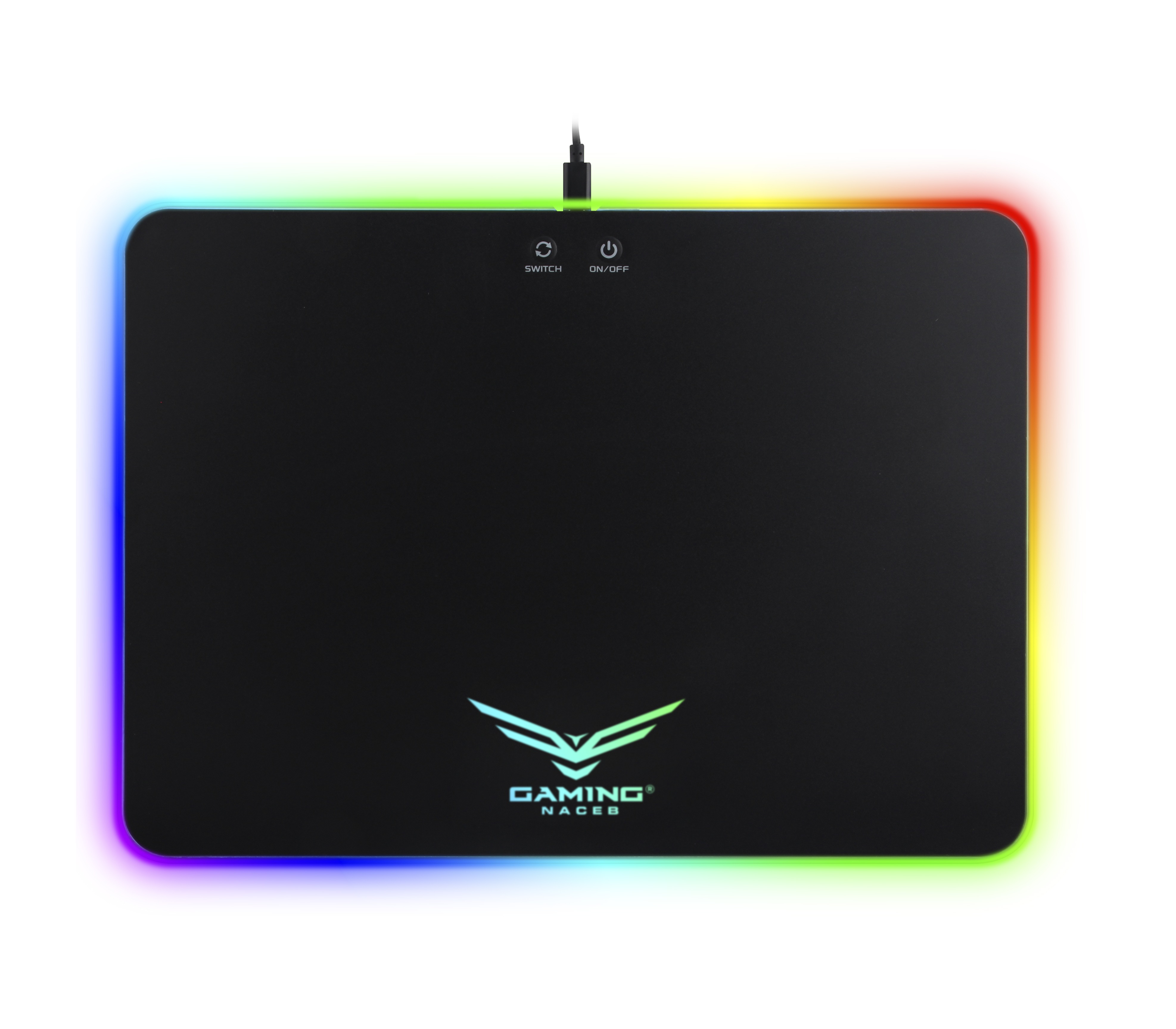 Mouse Pad Gaming Naceb Technology NA-0927, Negro, PVC ACCNCB830 - Naceb Technology