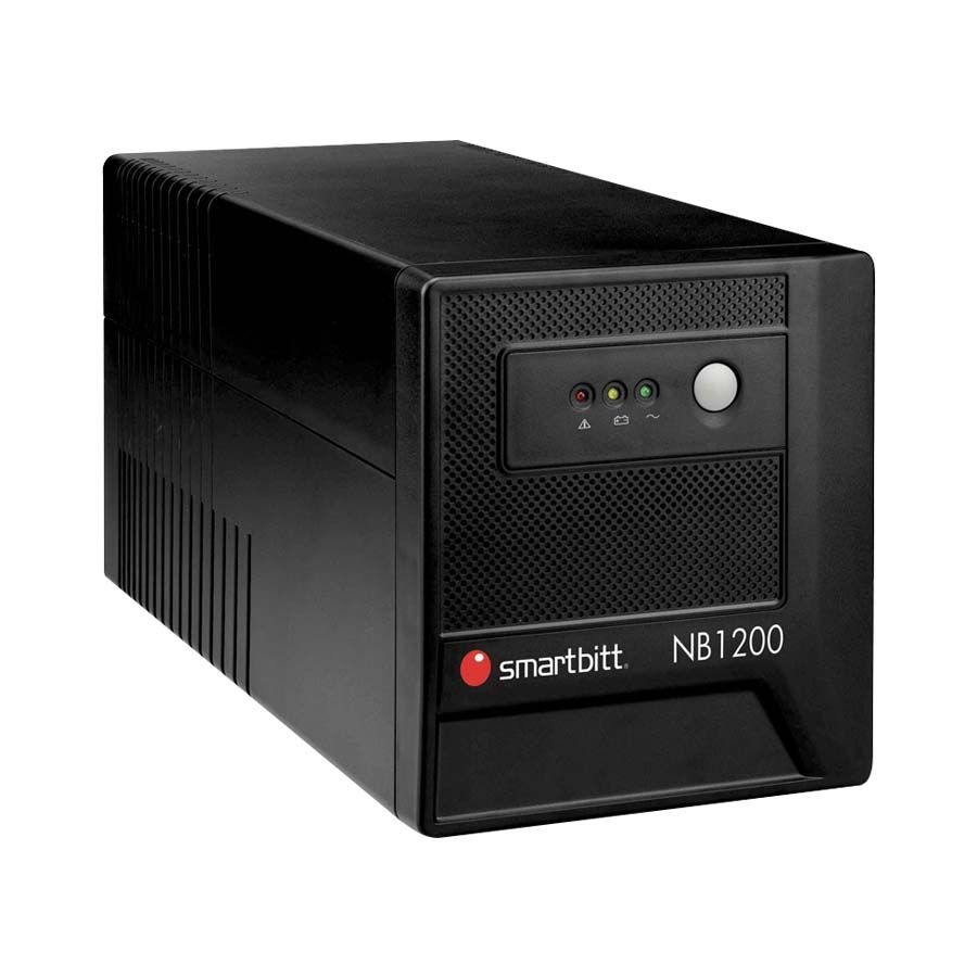 NO-BREAK SMARTBITT 1200VA/600W, CLAVIJA NEMA 5-15P, 8 CONTACTOS, TIPO NEMA 5-15R CON RESPALDO DE BATERIAS, REGULACION Y SUPRESION DE PICOS, PROTECCIN DE LINEA TELEFNICA RJ-11, PUERTO USB FR-1028 - SMARTBITT