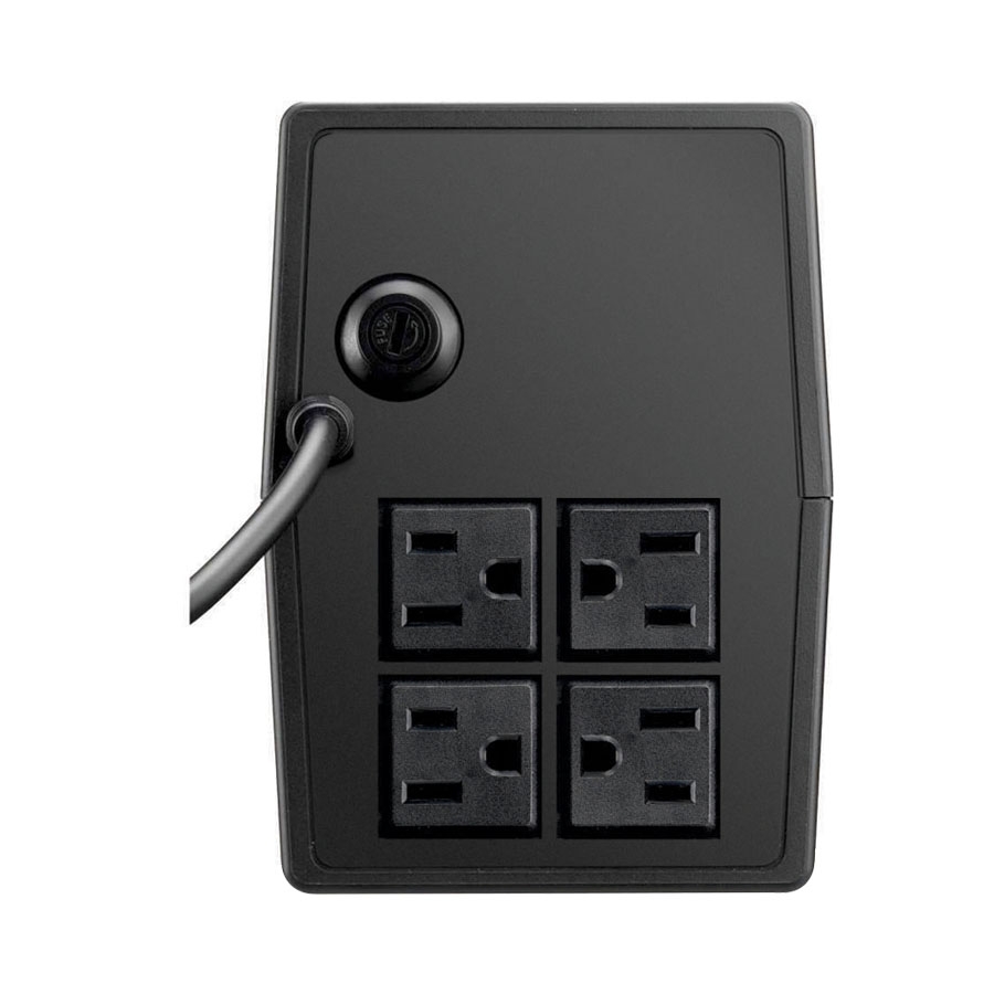 NO BREAK SMARTBITT 500VA / 250W, CLAVIJA NEMA 5-15P, 4 CONTACTOS, TIPO NEMA 5-15R, TODOS CON RESPALDO DE BATERIAS, REGULACION Y SUPRESION DE PICOS. FR-1021 - SMARTBITT