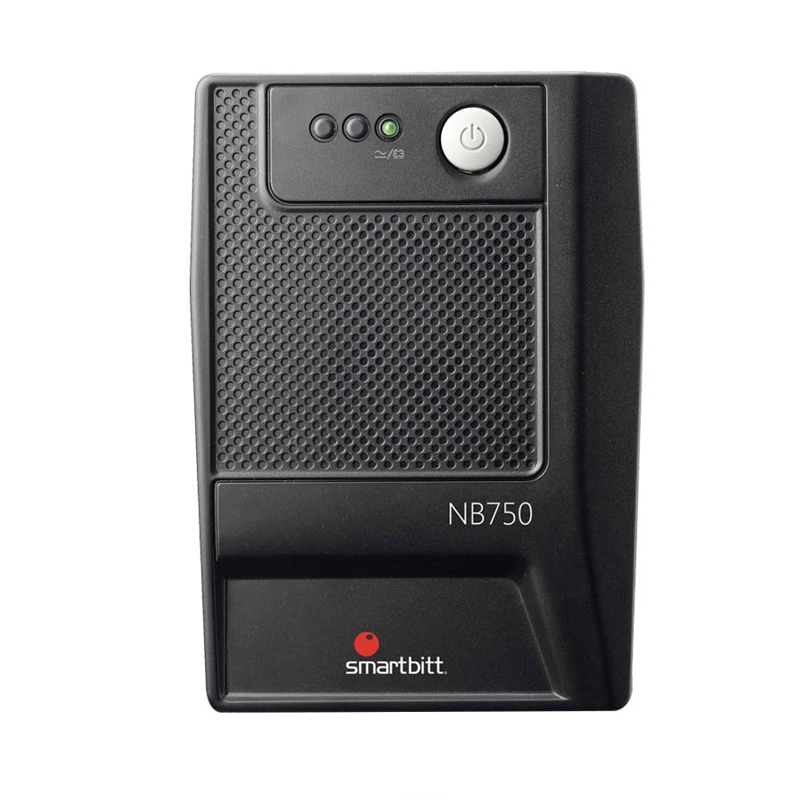 NO-BREAK SMARTBITT 750 VA / 375 W, CLAVIJA NEMA 5-15P, 6 CONTACTOS, TIPO NEMA 5-15R, TODOS CON RESPALDO DE BATERIAS, REGULACION Y SUPRESION DE PICOS. FR-1023 - SMARTBITT