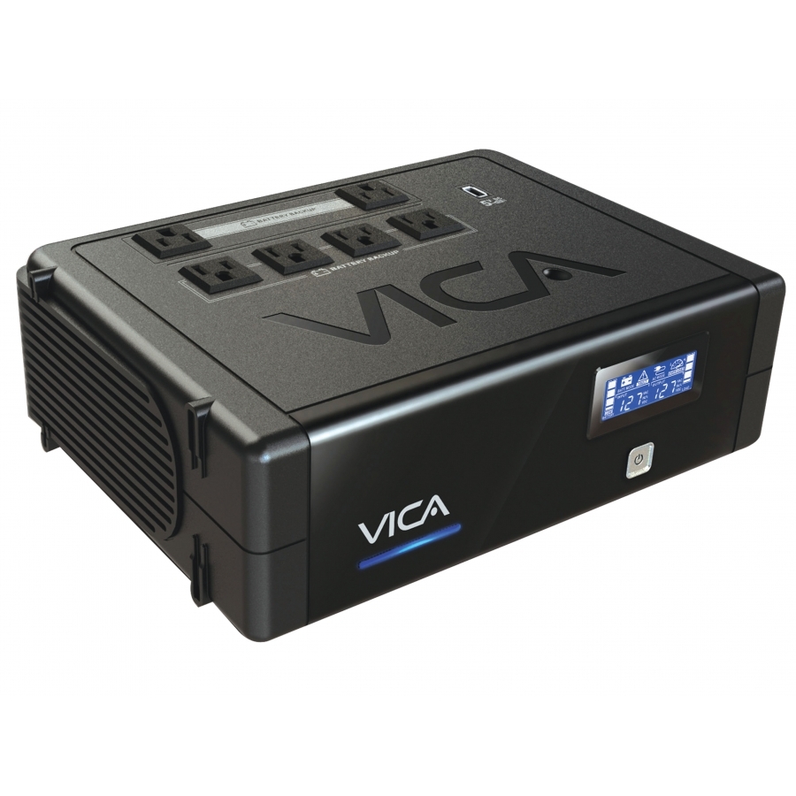 NO BREAK VICA REV 900VA/500W 6 CONTACTOS CON RESPALDO Y REGULADOR 3 ANOS DE GARANTIA FR-682 - VICA