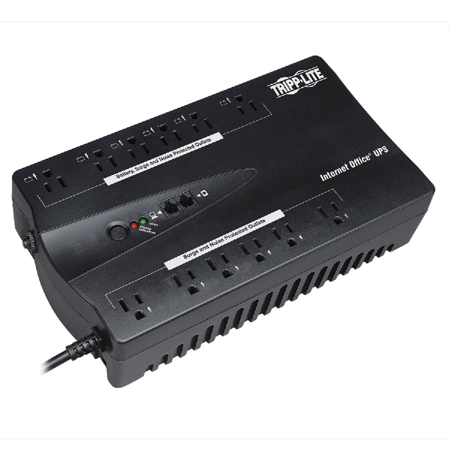 NOBREAK TRIPP-LITE INTERNET750U, 450W, 120V 12 CONTACTOS, USB ULTRA COMPACTO FR-69 - TRIPP-LITE