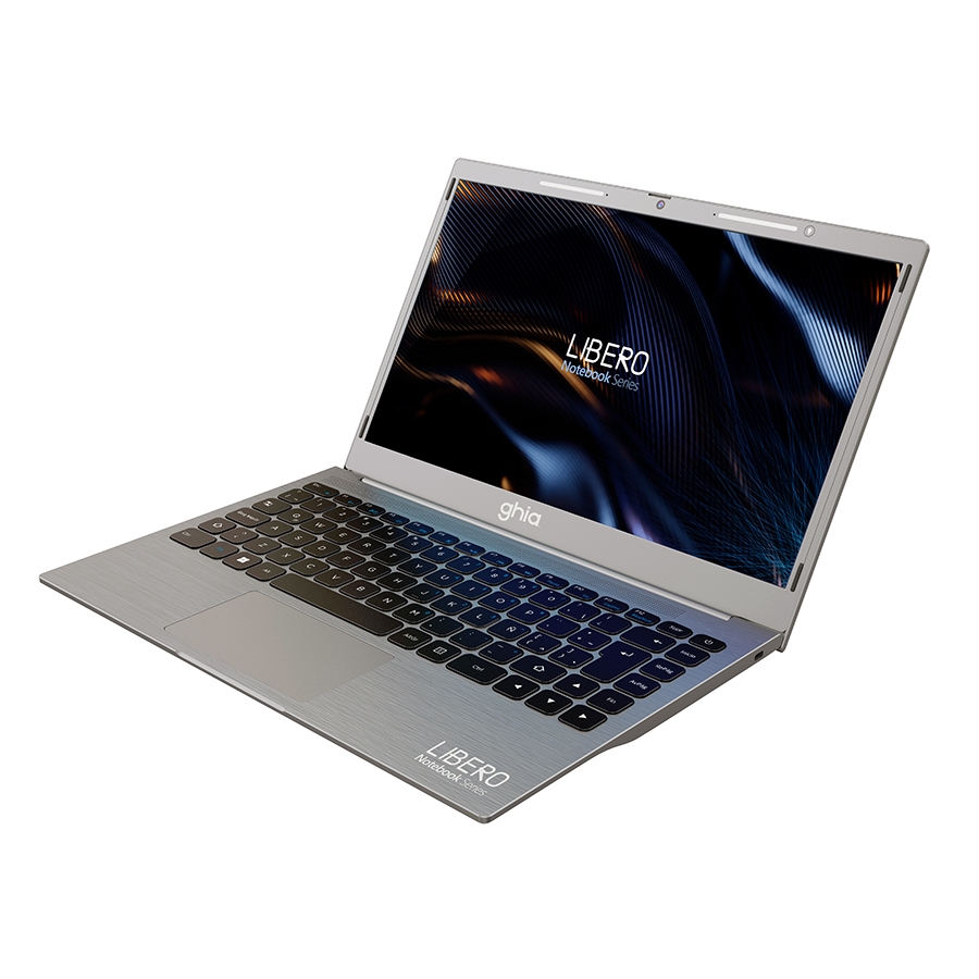 NOTEBOOK GHIA LIBERO 14 PLUG HD INTEL CELERON N4020C DUAL CORE 1.10 GHZ RAM 8GB SSD 512GB CAMARA FRONTAL 1.0 MPX WIFI-BT HDMI WIN 11 COLOR GRIS NOTGHIA-412 - GHIA