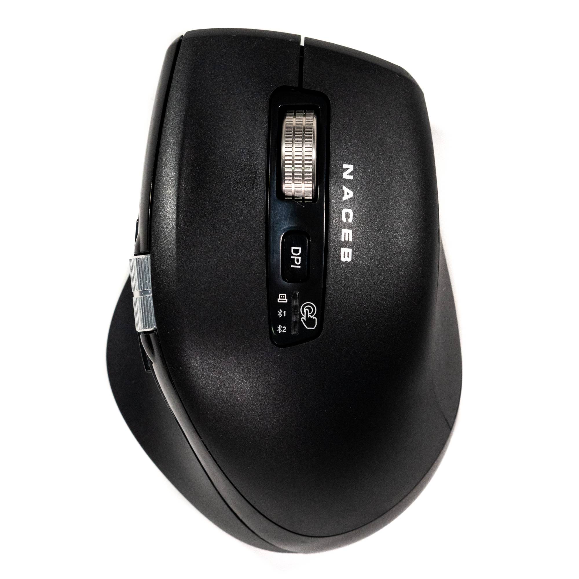 Naceb Mouse Inalambrico Doble Scroll  NA-0133 MOUNCB580 - Naceb Technology