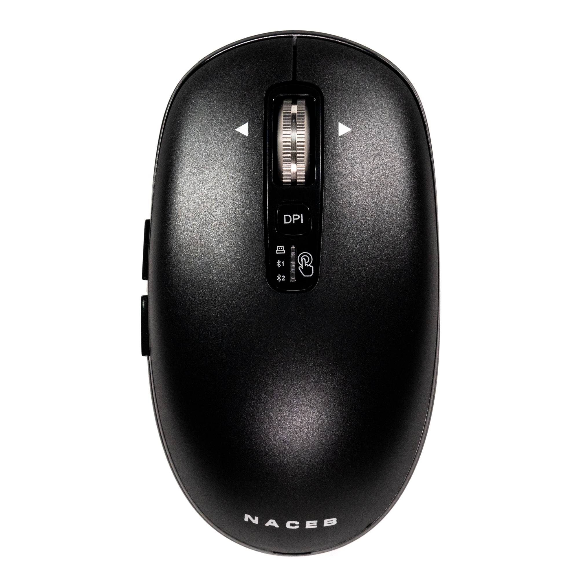 Naceb Mouse Inalambrico Slim Negro NA-0131N MOUNCB560 - Naceb Technology
