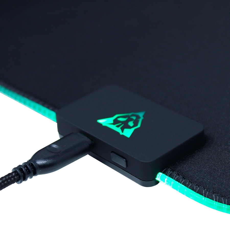 OCELOT MOUSE PAD DE TELA EXTENDIDO RGB CON SOFTWARE INTEGRADO AC-9575 - OCELOT GAMING